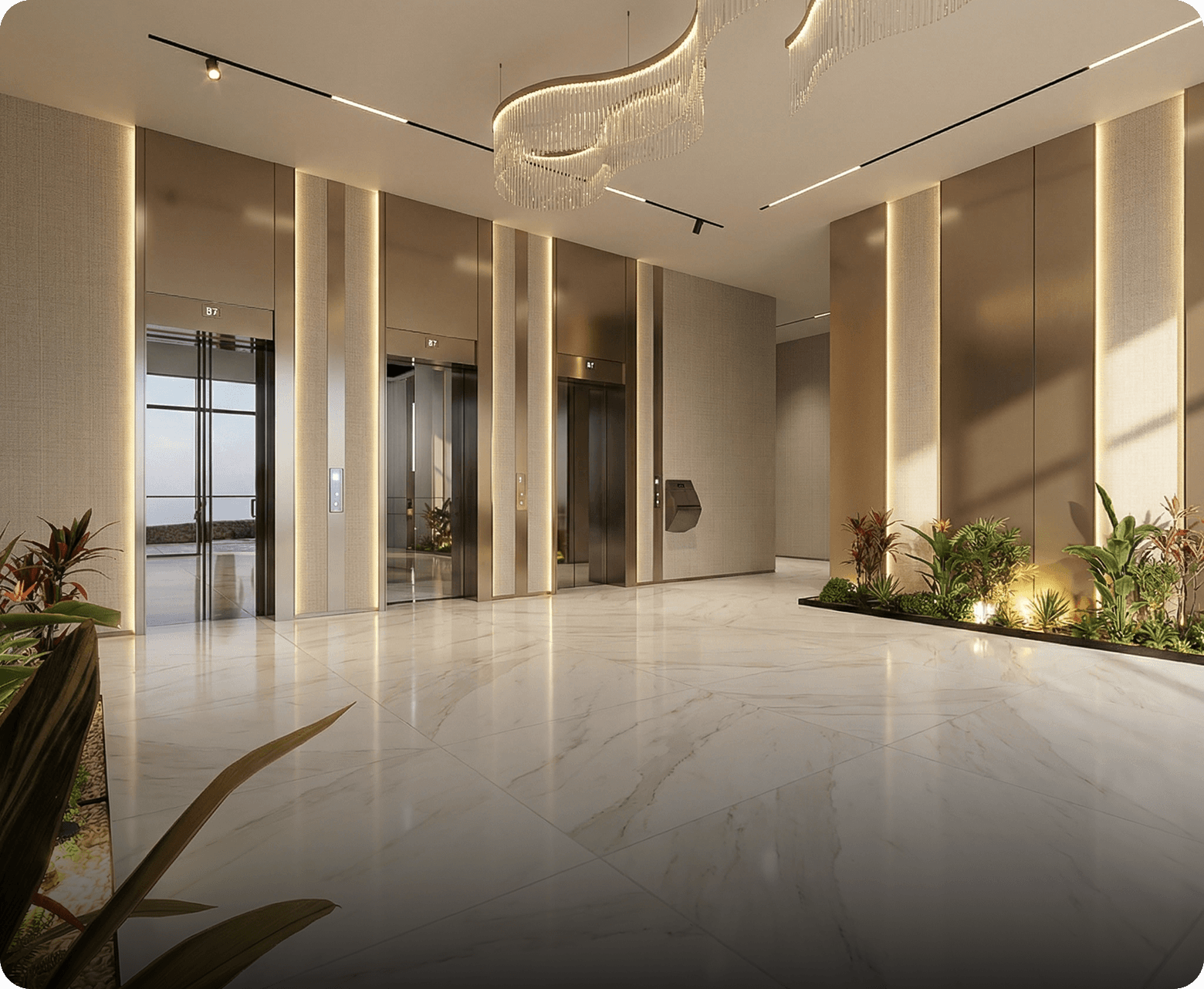 Key 2 lobby interior